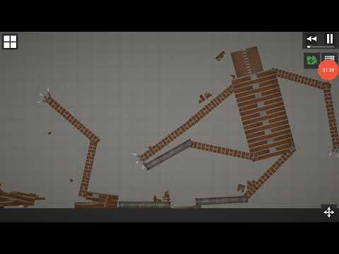 Saitama vs 3 brick golem in melon playground