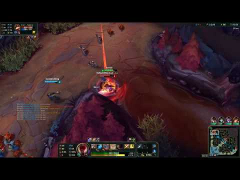 fonRizer's Lee Sin Jungle Gameplay - Lee Sin vs Warwick Season 7.3 (5man Lethality busted)