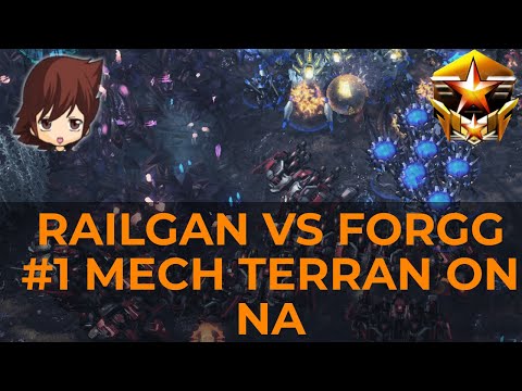 Railgan vs ForGG - Banshee Tank Thor Mech - Grandmaster Zerg - ZvT -StarCraft 2
