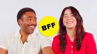 Donald Glover And Maya Erskine Take The Co-Star Test