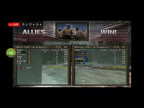 Rtcw Belgium vs Sweden  nationcup