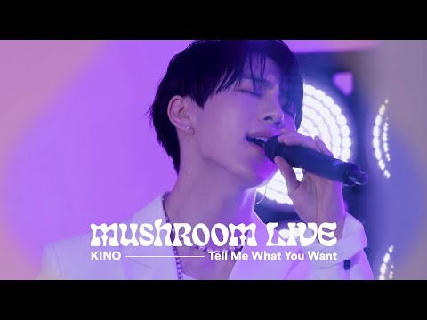 MUSHROOM LIVE S01 KINO - Tell Me What You Want #MUSHROOMLIVE #KINO