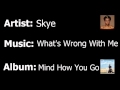 Skye - What's Wrong With Me