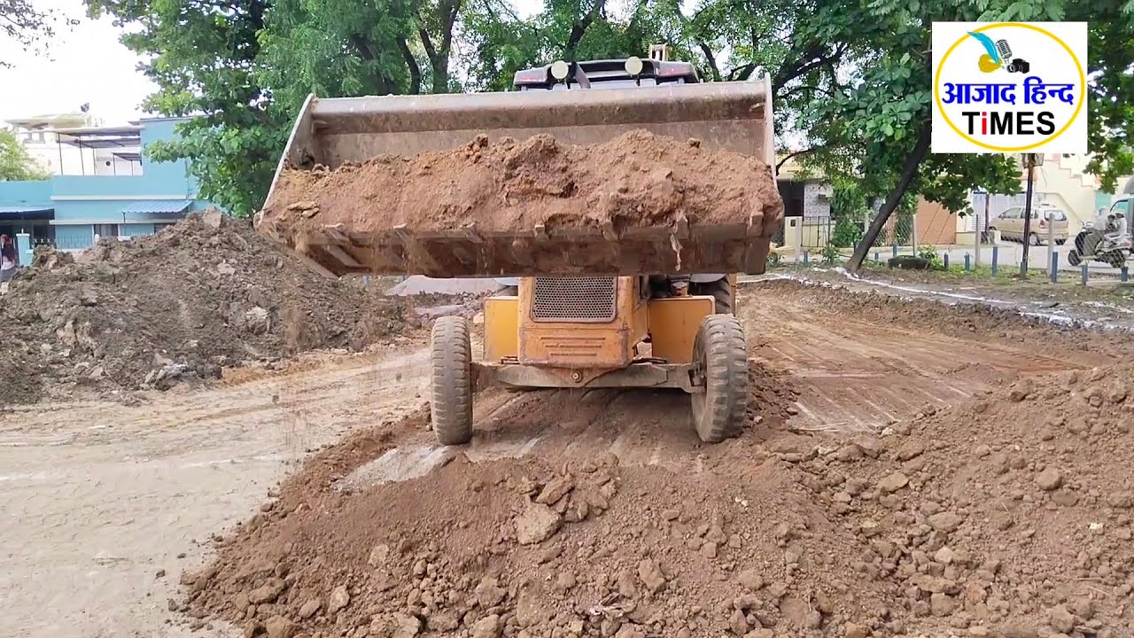 हुडको में गार्डन निर्माण का काम शुरू, लोगों ने किया श्रमदान 