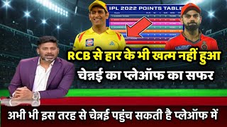 Chennai super Kings play off | IPL points table 2022 | IPL 2022 latest points table | csk !