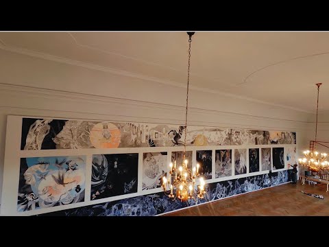 ANTOINETTE - ALTAR der EUROPA - Highspeed-Drohnen-Video trifft analoge Kunst