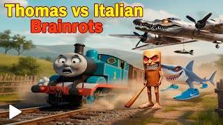 Thomas Train vs Italian Brainrots