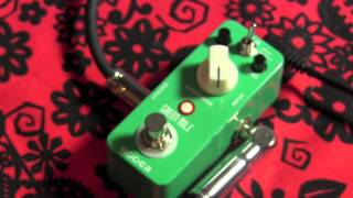 Video thumbnail for MOOER audio GREEN MILE Overdrive guitar effects pedal demo by gearmanndude