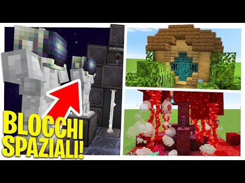 10 TRUCCHI CON I NUOVI BLOCCHI di MINECRAFT ITA 1.16