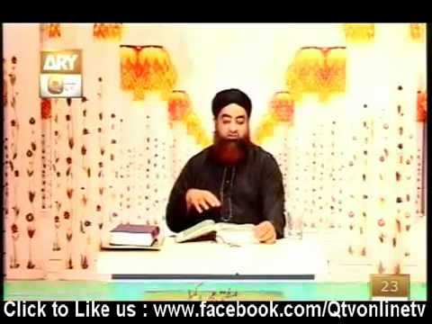 Al Hadi Dars e Quran 15 may 2012 Ep 165  Mufti Akmal Qadri   YouTube