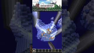 Dropping Lightning on the Blue Ice Biome With My Egg Script #minecraft #shorts  #nocommentary