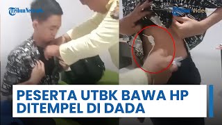Peserta UTBK di Unmul Ketahuan Bawa HP saat Tes: Dilengkapi Power Bank, Dibalut Tisu Ditempel Dada