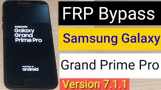 How To Bypass FRP/Google Account Verification Lock Samsung Galaxy Grand Prime Pro