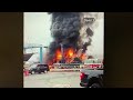 Portsmouth Boat Fire from David J. Paull