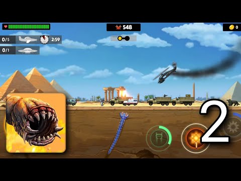 Death Worm - Gameplay Walkthrough Part 2 - YouTube