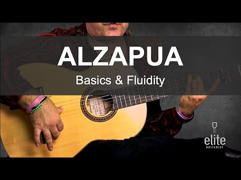 EliteGuitarist.com - Alzapua Basics, Fluidity & Demonstration in Solea & Seguiryia by Ricardo Marlow