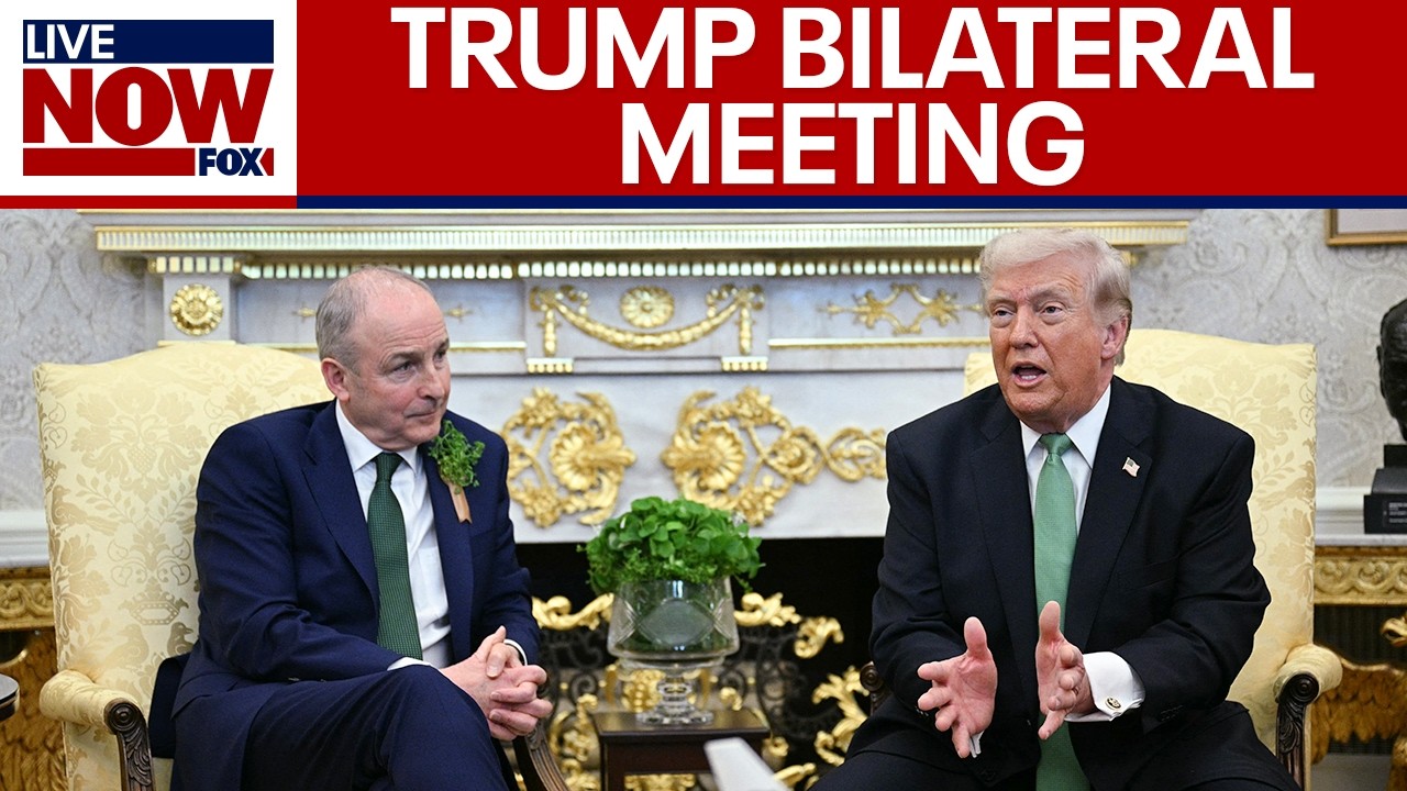 President Trump meets with Ireland's Prime Minister
