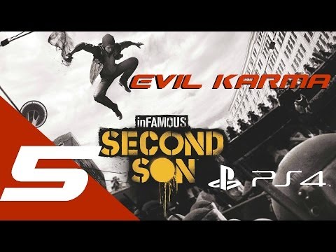 Infamous: Second Son Walkthrough Part 5 Evil Karma Let's Play Gameplay No Commentary