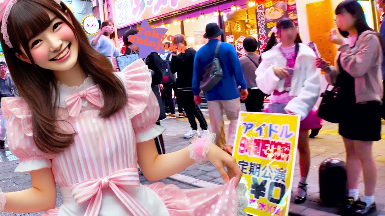 Come to Shinjuku, Tokyo 👍 💖 4K Non-stop 1 hour