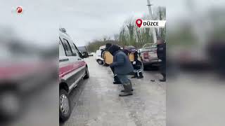 Kamyonet İle Hafif Ticari Araç Çarpıştı 3'ü Çocuk 7 Yaralı