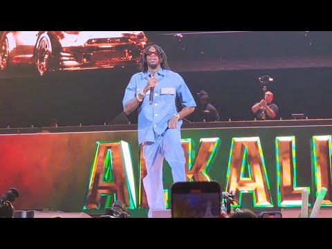 Alkaline Live Performance at Reggae Fest massive 2025 Barclays Center Brooklyn ny 