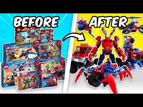 I Built Every LEGO Spider-Man Vehicle