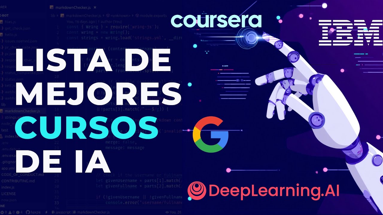 Los MEJORES cursos de IA en Coursera 💡 (Vanderbilt, Google, IBM, DeepLearning.AI)