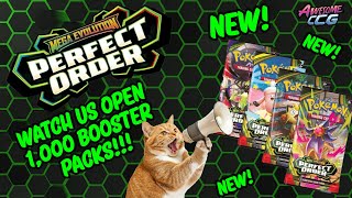 Opening 1000+ Perfect Order Booster Packs to Complete Set!  Will we do it?