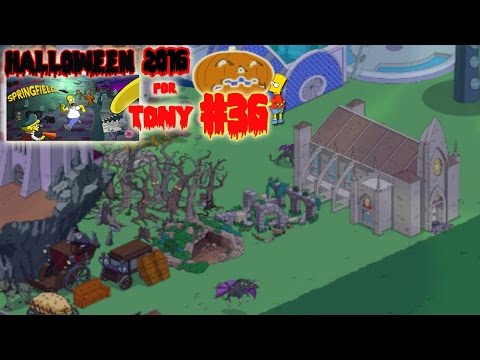 Los Simpson Springfield "Halloween'16: Cap. 36 - La Catedral y Parque Construcción (Nv 13)" por Tony