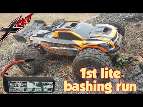 Traxxas XRT 1st lite 8s bashing run