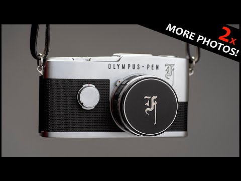 🟡 50% OFF!  Olympus Pen F Half Frame Camera