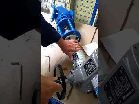 КР НХА Ду50 настройка электропривода Auma