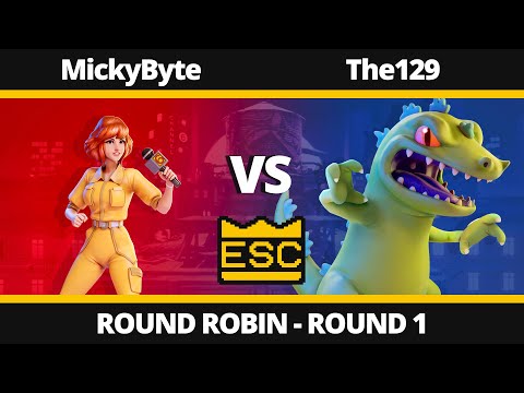 NASB @ ESC 6 - Round 1 - MickyByte (April O'Neil) Vs. The129 (Reptar) - EU Tournament