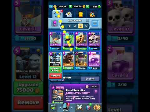 Max Level Minion Horde!!! CLASH ROYALE