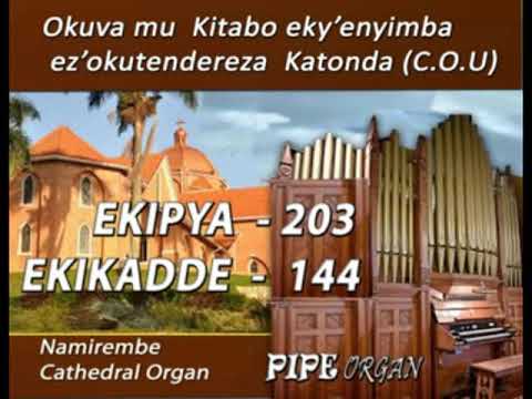203(144) Endagaano entukuvu Namirembe Church of Uganda Cathedral organ