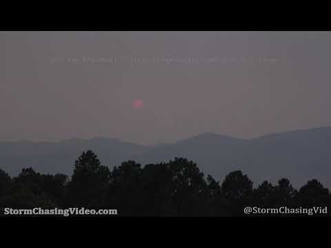 Colorado Springs, CO Wildfire Smoke Blocks Out the Sun - 9/7/2020