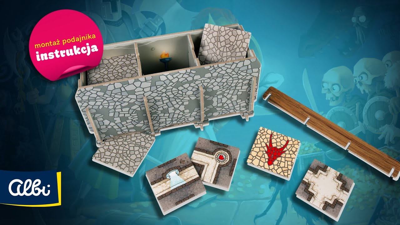 Karak – instrukcja montażu podajnika płytek podziemi