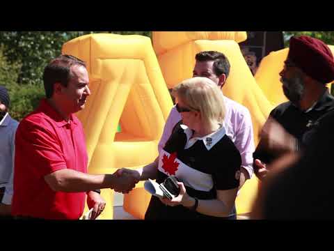 Michael Burns Talks Invictus Games 2017 National Flag Tour