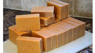 How to make laundry bar soap with only three ingredients...