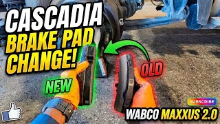 Wabco Maxxus 2.0 Air Disc Brake Pad Change | Freightliner Cascadia