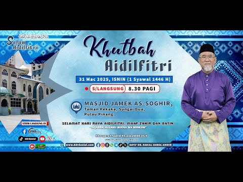 Khutbah Aidilfitri: Aidilfitri, KPI-nya Tercapai? | Dato' Dr. Danial Zainal Abidin