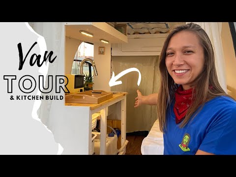 VAN TOUR: 2013 Ford Transit Connect XLT Camper Conversion