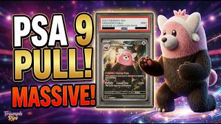 PSA 9 SLAB PULL! Bewear Illustration Rare (Shrouded Fable) | Triumph Rips