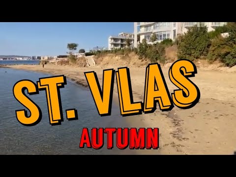 Walking in St. Vlas (Sveti Vlas), Nesebr, Burgas, Bulgaria 🇧🇬