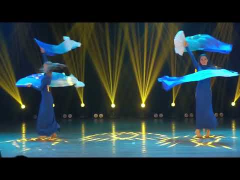 Bellydance fusion fan veils / "River" Shahdana / SIOD STUDENTS / online class LEARN WITH US ⬇⬇⬇