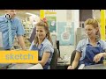 Lekker bakken in de sjon | Kassameisjes