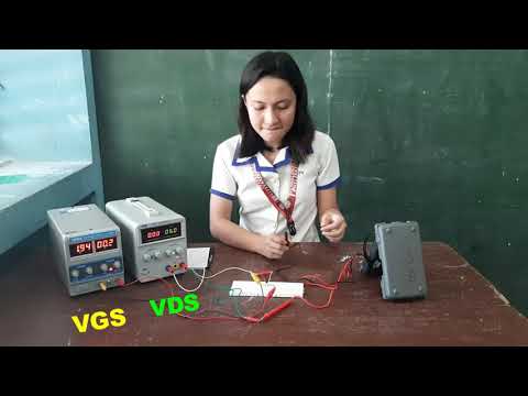 Experiment using 2SK170 N-channel JFET Transistor