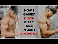 How I Gained 2 Inch Bicep Size During Lockdown | Arms Workout | Gaining Tips | Sehaj Zaildar