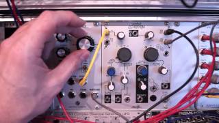 Video thumbnail for Eurorack Drums through E560 Deflector Shield and Echophon by Monty
