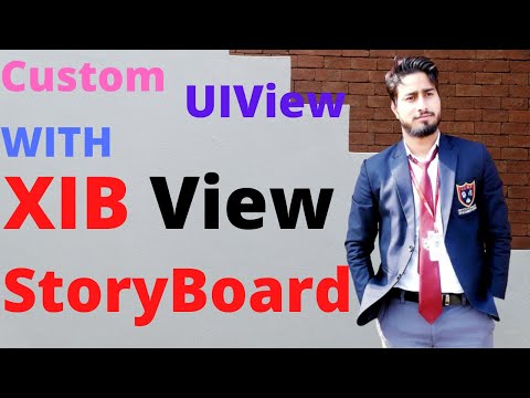 How to create a UIView with Xib view by using UIKit(Reusable view class)
